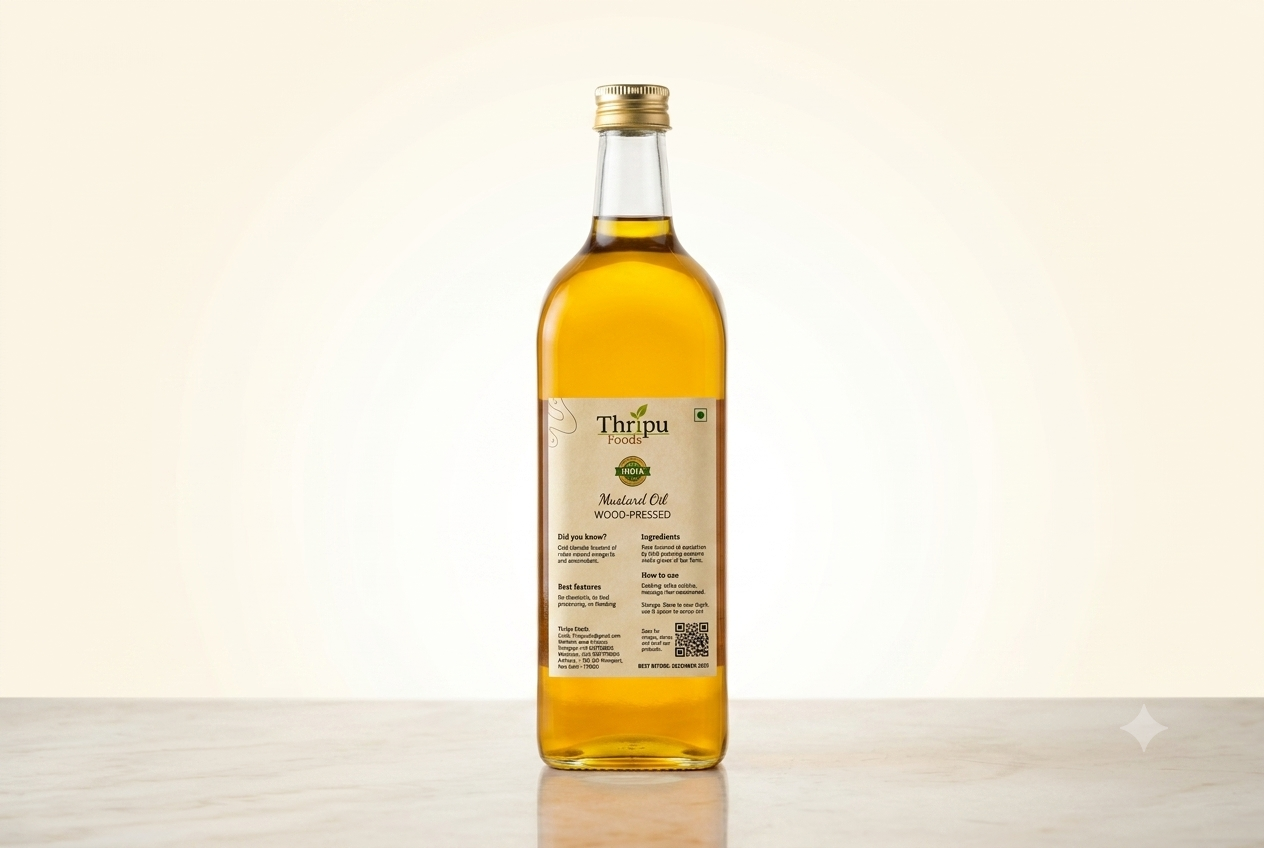 Organic Mustard Oil 1000 ml Image